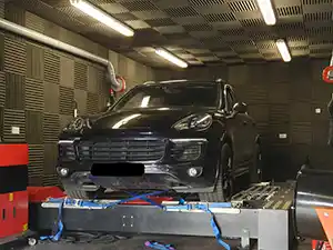 Porche rolling road remapping from GAD tuning Essex London