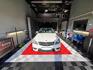 Mercedes rolling road remapping from GAD tuning Essex London