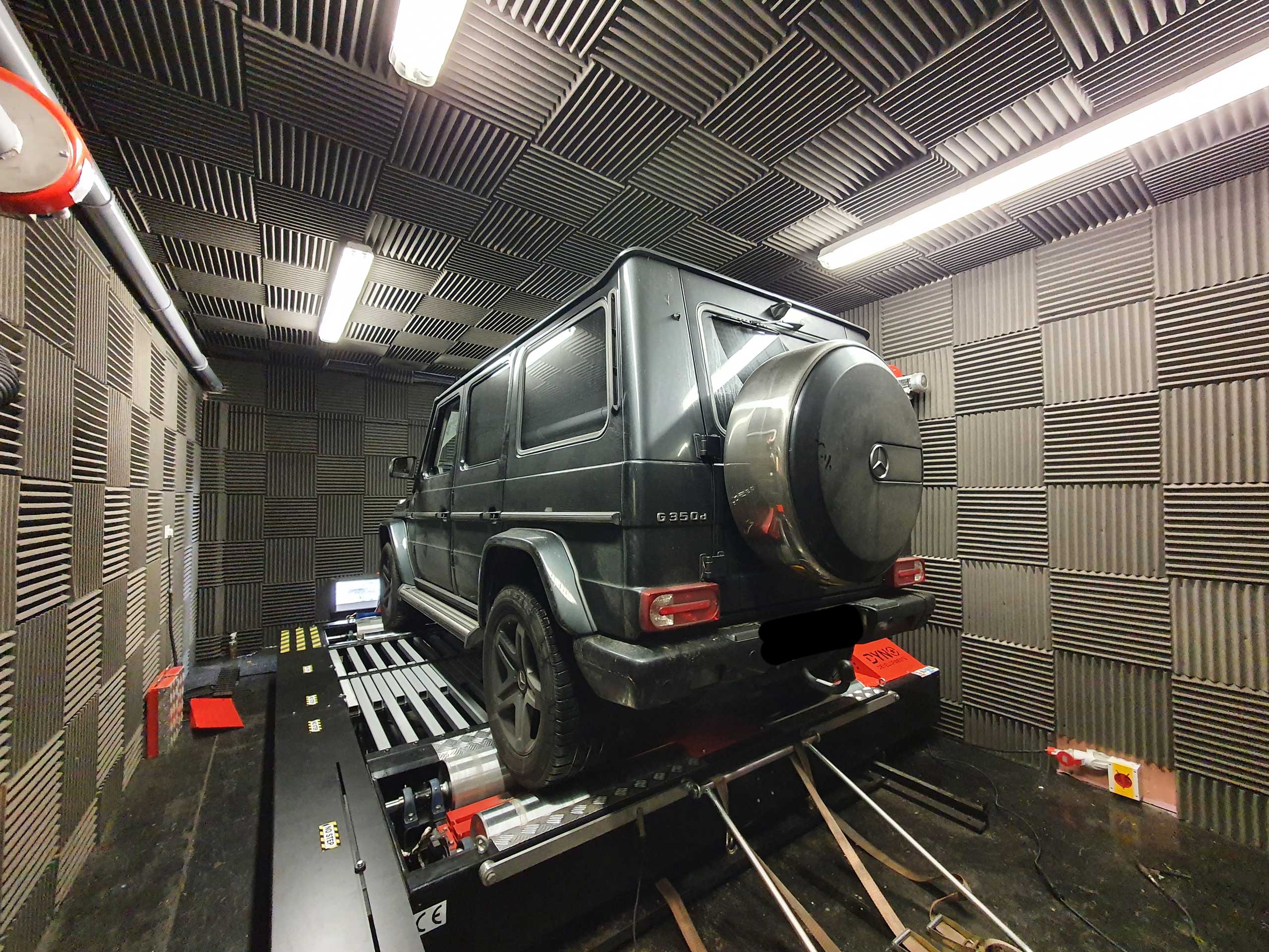 Mercedes G Wagon rolling road remapping from GAD tuning Essex London